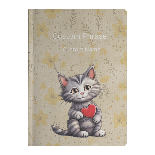 Purr-fectly Penned: I Love You Cats Soft Cover Journal #195