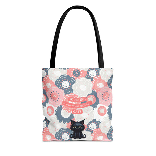 "Kitty's Day Out" Tote Bag: Paws, Play, and Practicality Combined #220