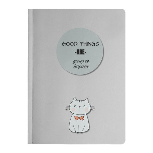 Embrace Joyful Journaling: Introducing the Cat Lover Gift Idea Soft Cover Journal – Where Good Things Happen #137