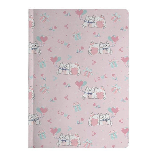 Purr-fectly Penned: I Love You Cats Soft Cover Journal #167